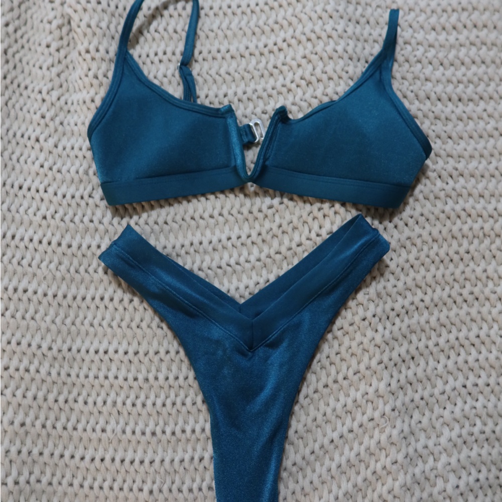Teal Bikini Set